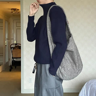 Basic Half-Neck Knit