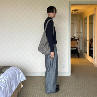 Basic Half-Neck Knit