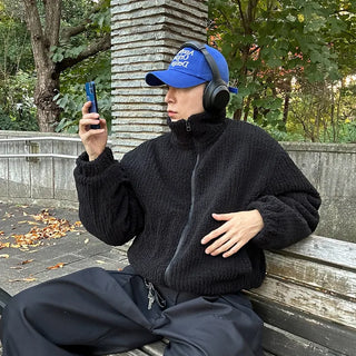 Boucle padding jumper