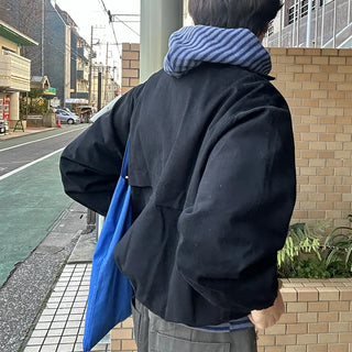 Color pocket zipper jacket