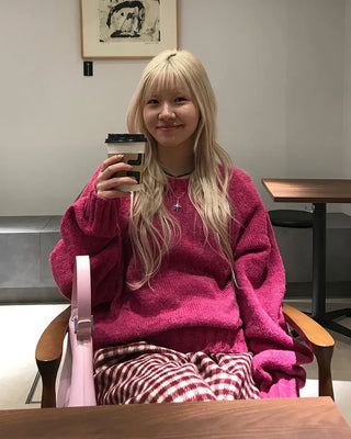 Mixed-color knit