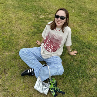 (Unisex) Gradient Lettering T-Shirt