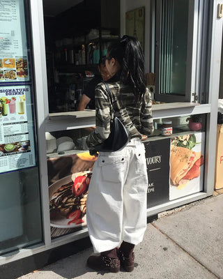 [4th Re-release] (ORIGINAL) Lettering Camo Long Sleeve T-Shirt