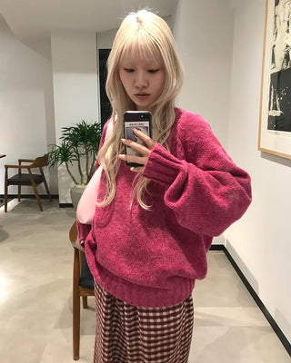 Mixed-color knit