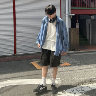 Summer Volume Stripe Shirt