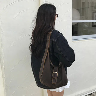 Vintage belt shoulder bag
