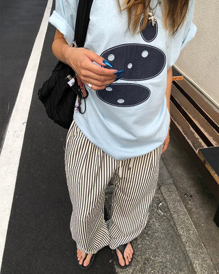 Oval Patch Oversized T-Shirt