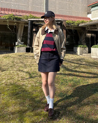 (Unisex) Corduroy Collar Jacket