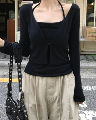 [2-way] Carpenter Tucked Wide Pants