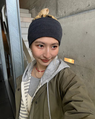 Ribbed wide headband