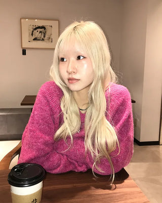 Mixed-color knit