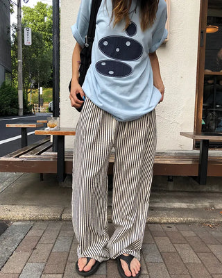 Oval Patch Oversized T-Shirt