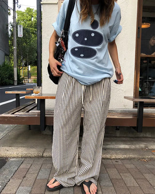 Oval Patch Oversized T-Shirt