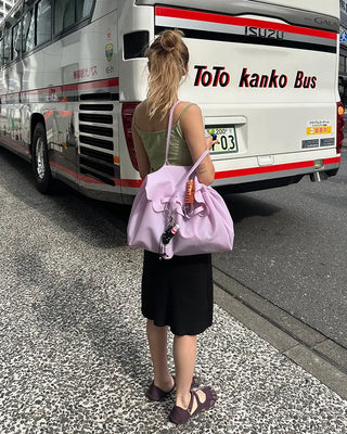 Matte Jelly Big Square Lock Bag