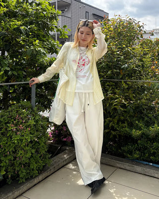 Cupid Big Print Big Half T-Shirt