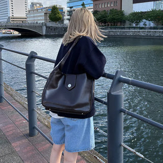 Basic Big Shoulder and Tote Bag