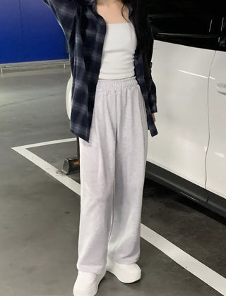 [UNISEX] Pleated Wide Training Pants