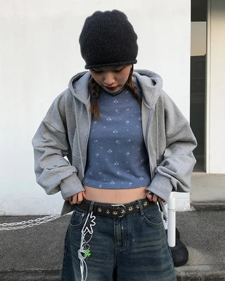 Back drawstring beanie