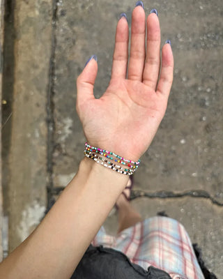Mixed Colorful Bead Bracelet