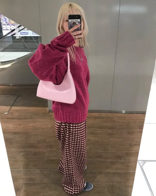 Mixed-color knit