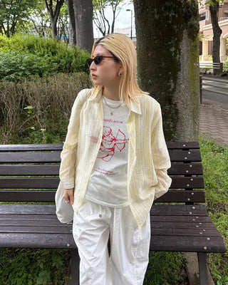 Cupid Big Print Big Half T-Shirt