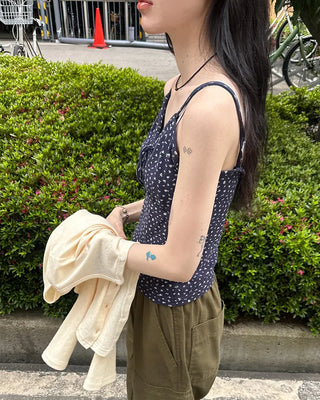 Floral Ribbon Camisole
