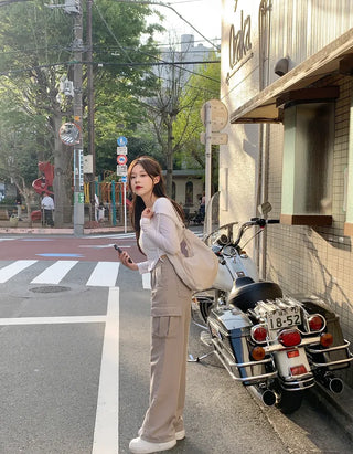Cotton cargo pants (4 colors)