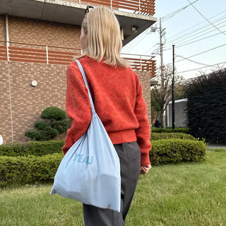 Round cropped knit