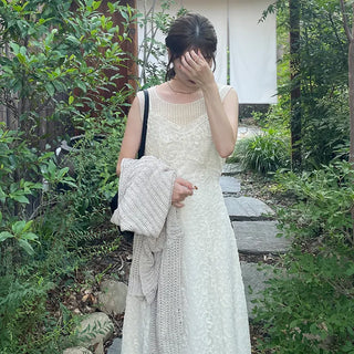 Lacy camisole dress