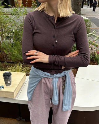 Semi-Clothed Slim Cardigan