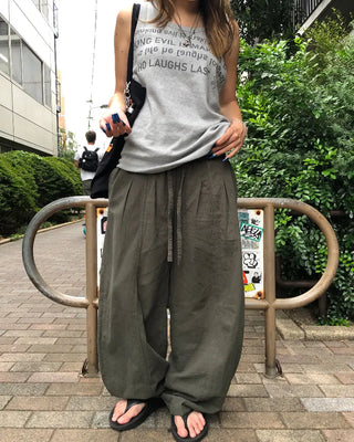 Bustline Lettering Tank Top