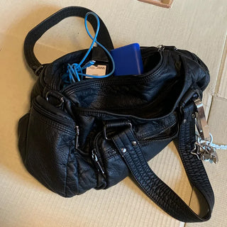 Multi-pocket vintage bag