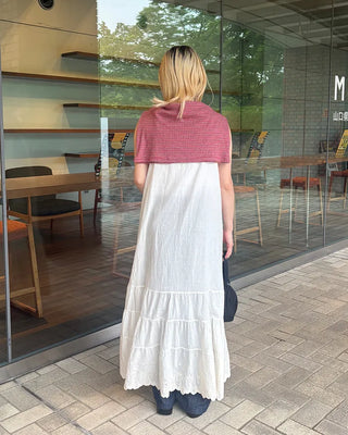 Perforated Lace Camisole Maxi Dress