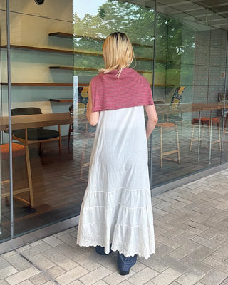 Perforated Lace Camisole Maxi Dress
