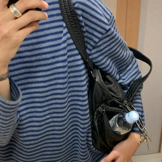 Multi-pocket vintage bag