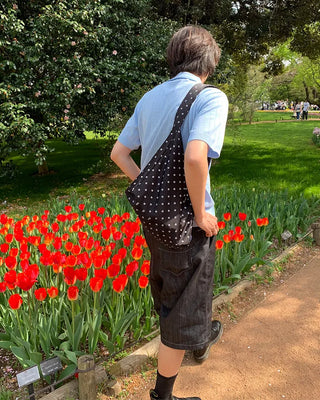 Bermuda denim band pants