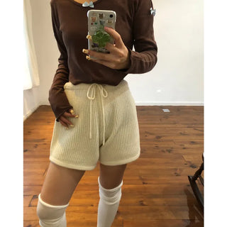 Knit shorts
