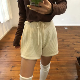 Knit shorts