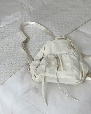Shirring Ribbon Backpack