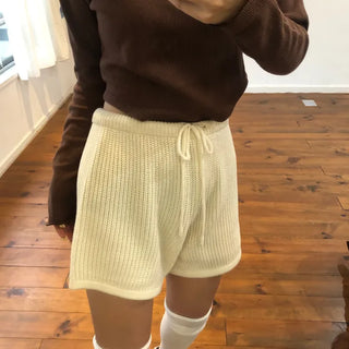 Knit shorts