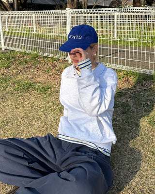 Crew neck striped T-shirt
