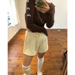 Knit shorts