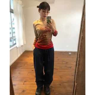 Cotton balloon pants