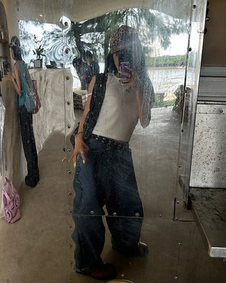 Pigmented Wide Curve Jeans