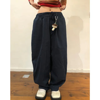 Cotton balloon pants