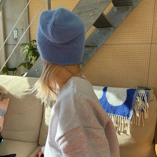 Fluffy Knit Beanie