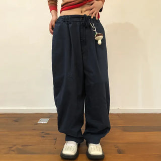 Cotton balloon pants