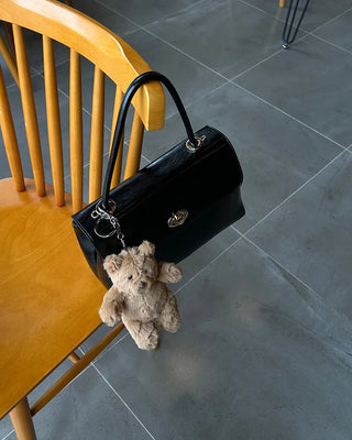 Flap Lock Square Tote Bag