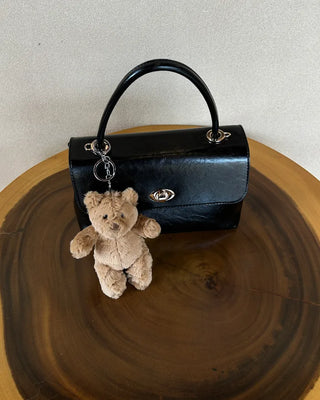 Flap Lock Square Tote Bag