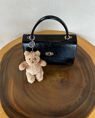 Flap Lock Square Tote Bag